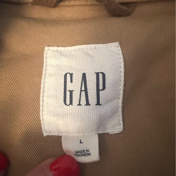 GAP Tan Utility Jacket - Picture 8 of 9